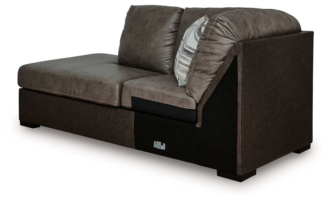 Castille Way - LAF Corner Chaise - Fossil - Simple Home Plus