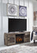 Derekson - Multi Gray - TV Stand With Electric Fireplace - Simple Home Plus