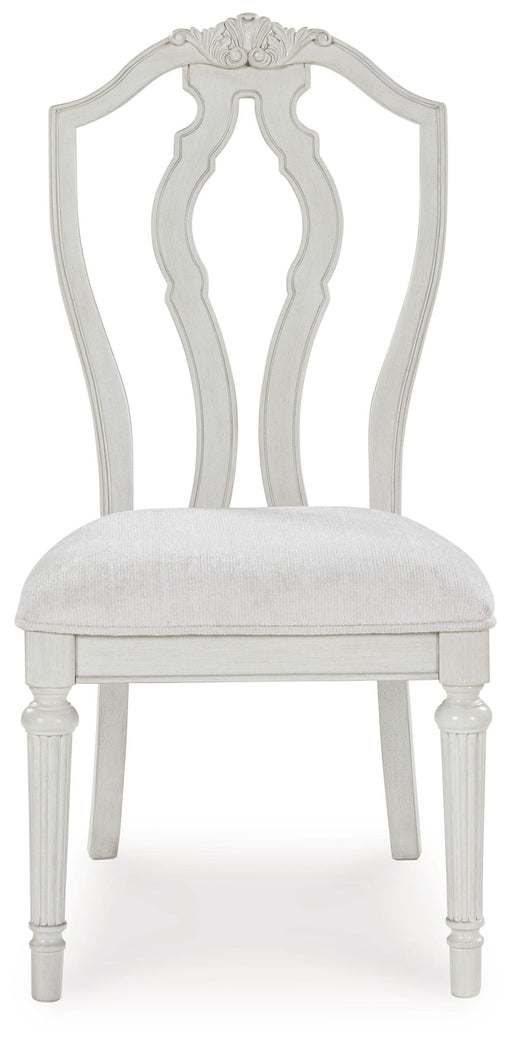Montelaine - Antique White - Dining Upholstered Side Chair (Set of 2) - Simple Home Plus
