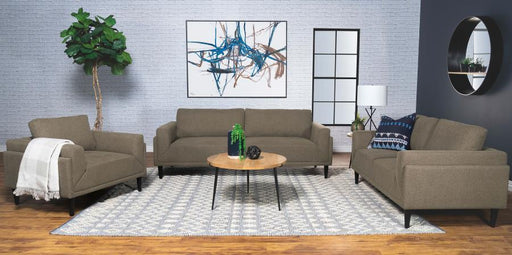 Rilynn - Upholstered Track Arms Sofa Set - Simple Home Plus