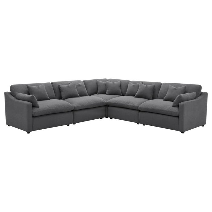 Hobson - Upholstered Modular Sectional Sofa - Simple Home Plus