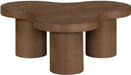 Cove - Oak Veneer And Solid Wood Coffee Table - Simple Home Plus