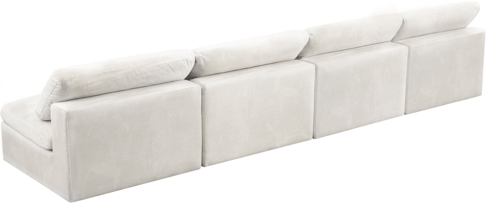 Cozy - Modular Armless 4 Seat Sofa - Simple Home Plus