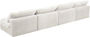 Cozy - Modular Armless 4 Seat Sofa - Simple Home Plus