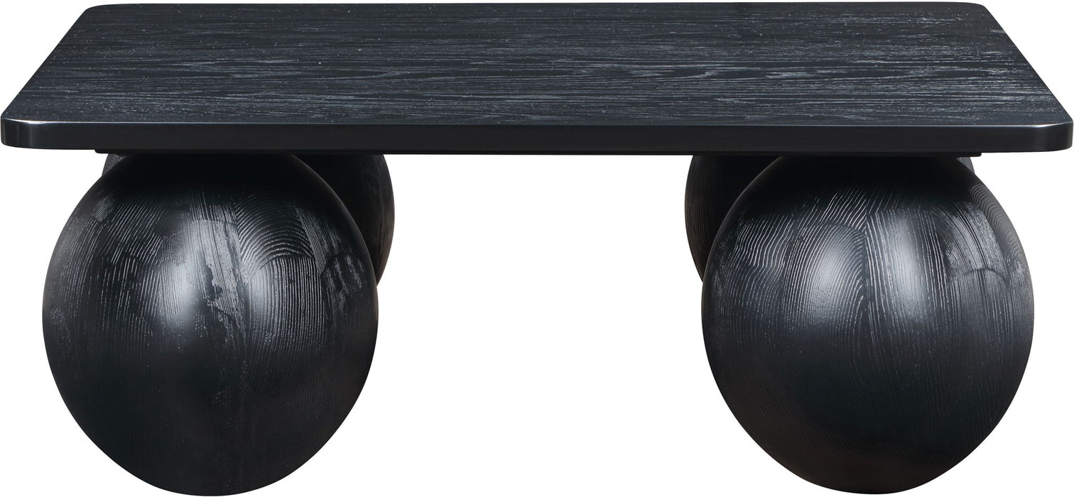 Fitch - Oak Veneer Coffee Table - 4 Legs - Simple Home Plus
