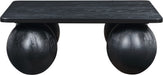 Fitch - Oak Veneer Coffee Table - 4 Legs - Simple Home Plus