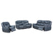 Sloane - Upholstered Reclining Sofa Set - Simple Home Plus
