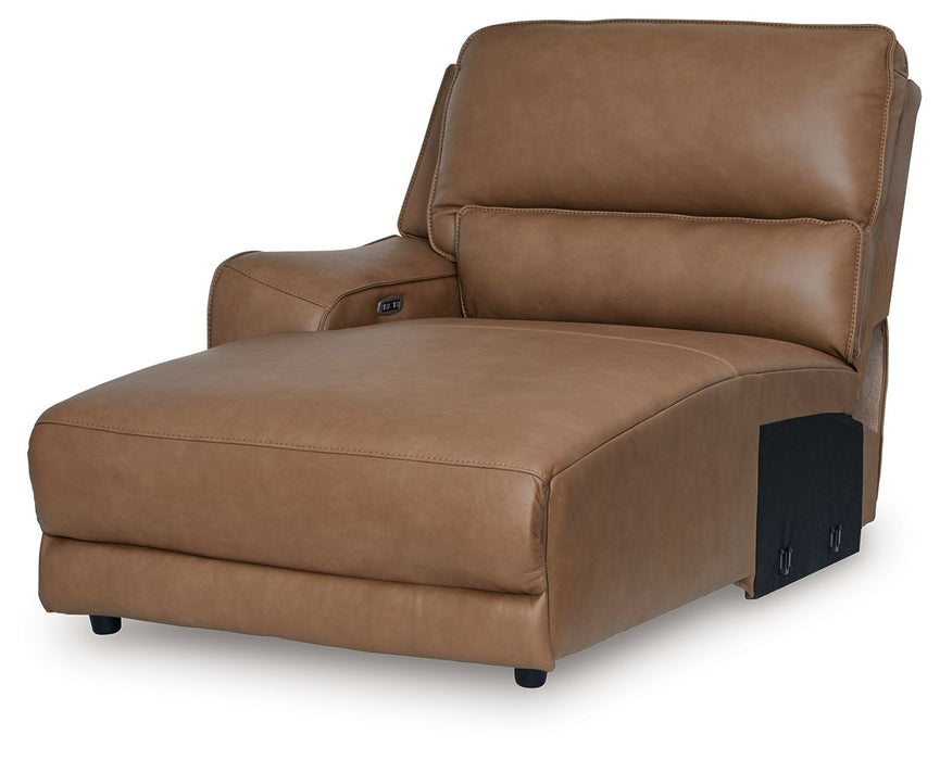 DeepWakes - LAF Press Back Power Chaise - Caramel - Simple Home Plus