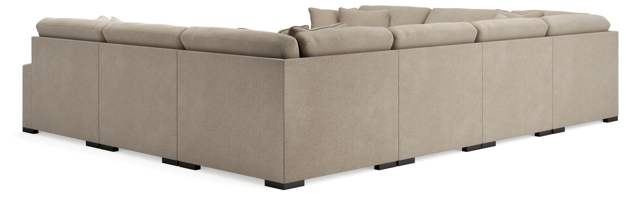 Calden - 8-Piece Sectional - Oatmeal - Simple Home Plus