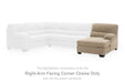 SimpleJoy - RAF Corner Chaise - Sand - Simple Home Plus