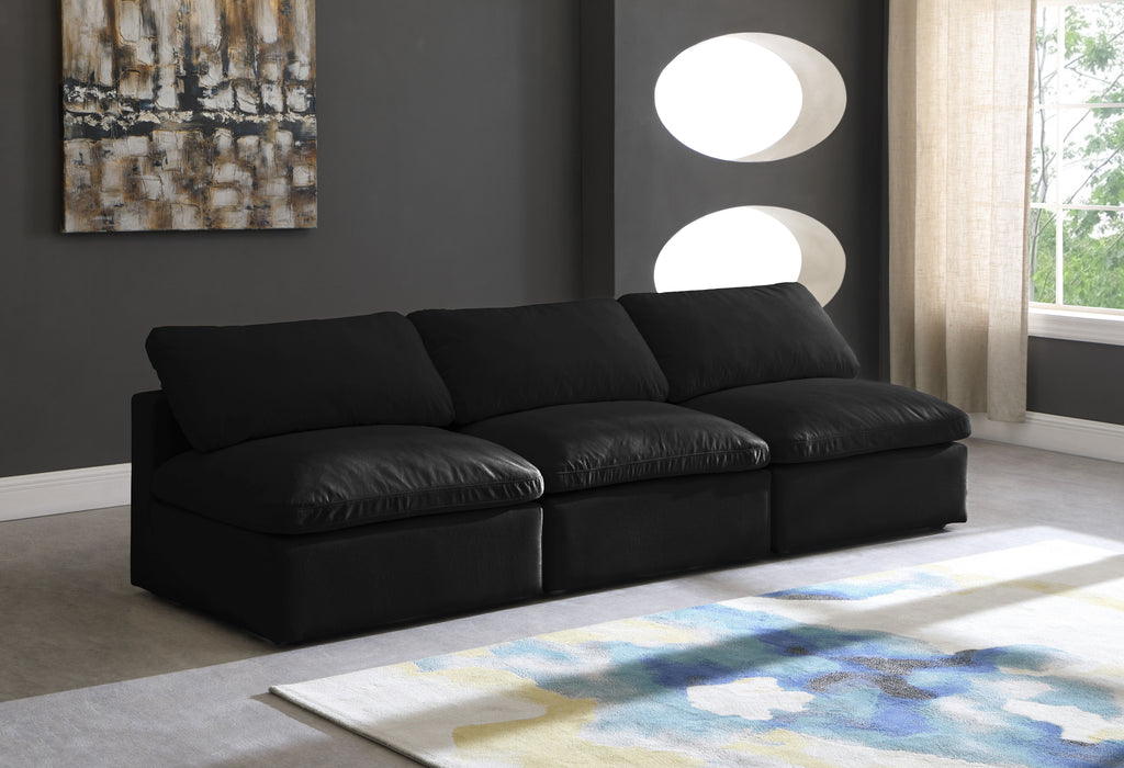 Plush - Modular Armless 3 Seat Sofa - Simple Home Plus