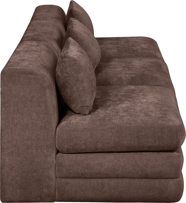 Stellar - 3 Piece 114" Upholstered Modular Armless Sofa - Simple Home Plus