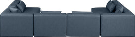 Cube - 6 Piece Modular Armless Sectional - Simple Home Plus