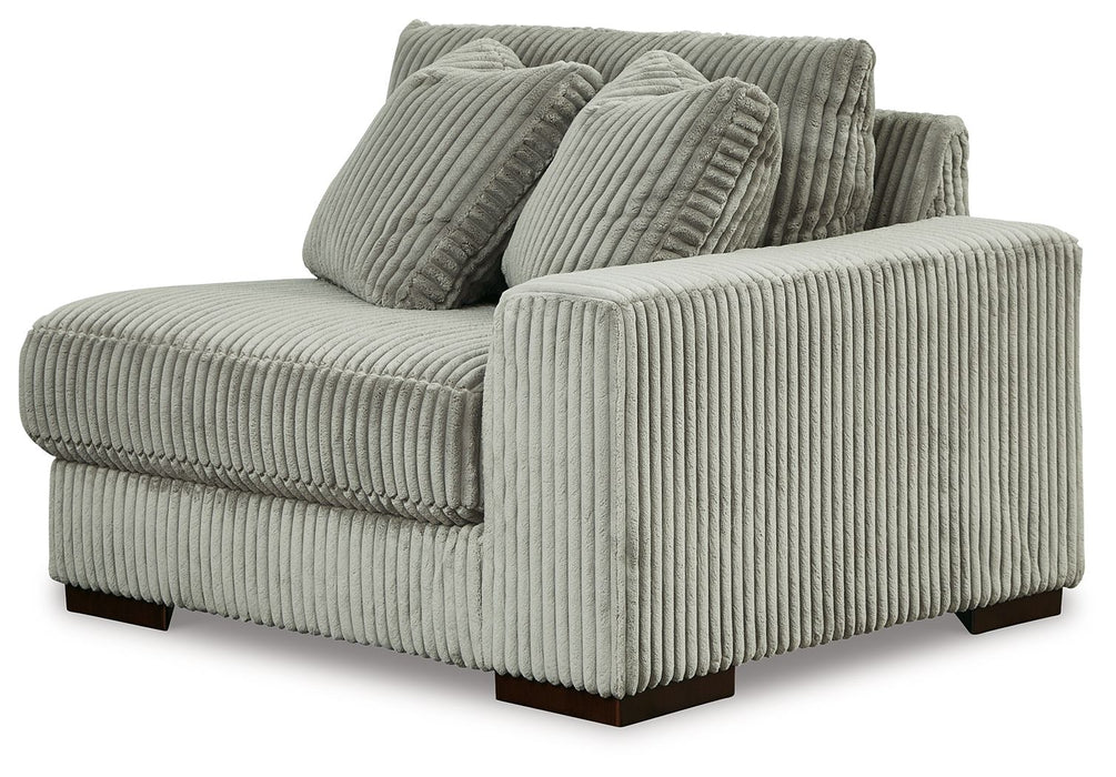 Lindyn - RAF Corner Chair - Fog - Simple Home Plus