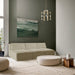 Shaggy - 3 Seat Modular Armless Sofa - Simple Home Plus
