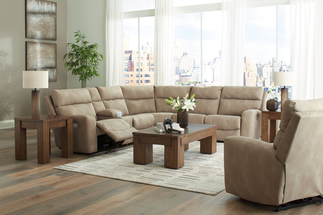 Next-gen Durapella - Power Reclinering Sectional Set - Simple Home Plus