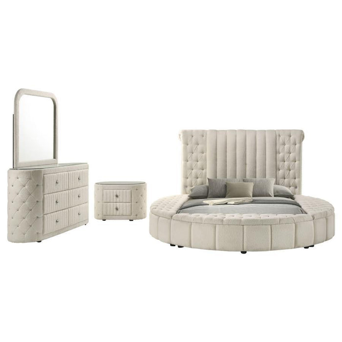 Sonya - Upholstered Bedroom Set - Simple Home Plus