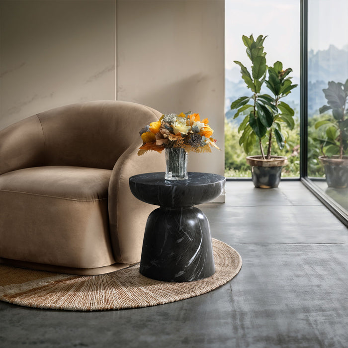 Avellino - Concrete End Table - Simple Home Plus