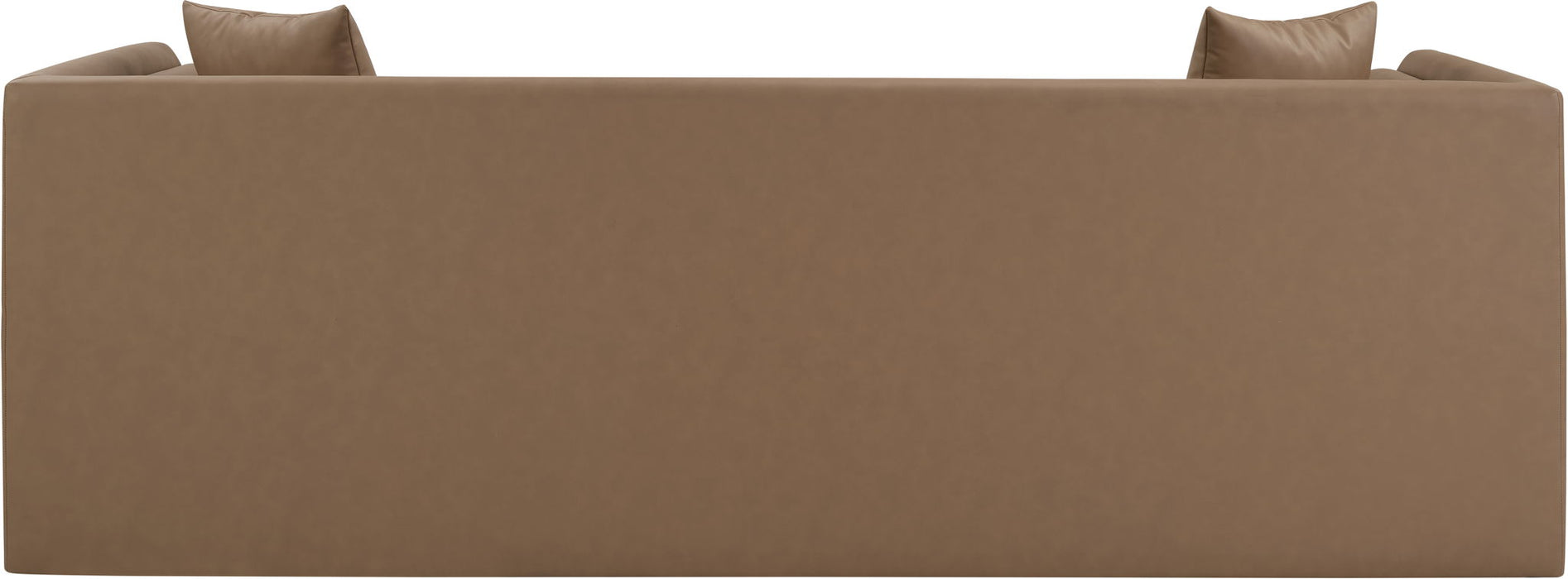Everett - Vegan Leather Upholstered Sofa - Simple Home Plus