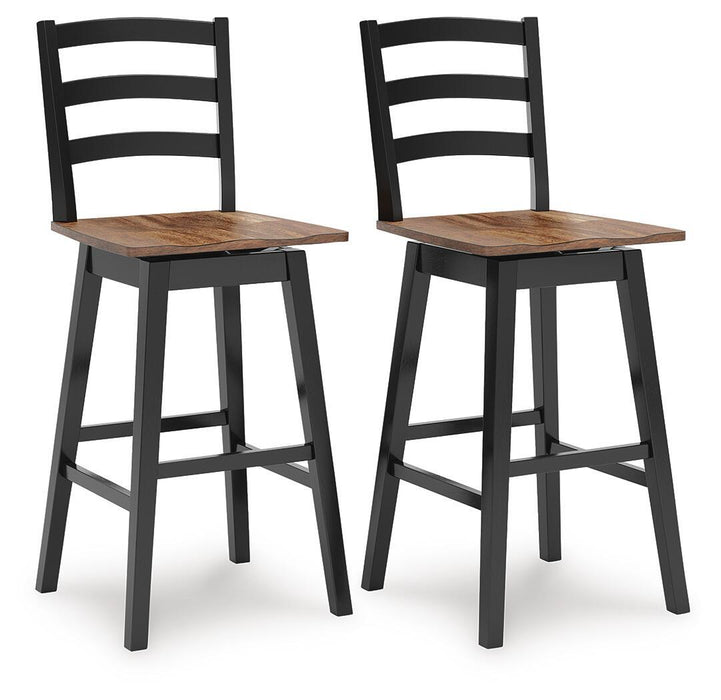 Wildenauer - Swivel Stool (Set of 2) - Simple Home Plus