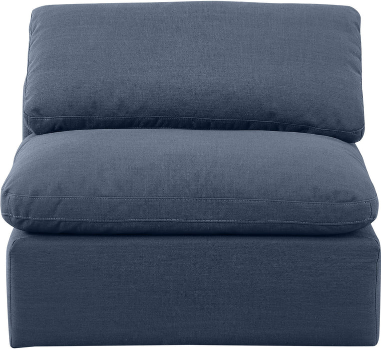 Indulge - Linen Armless Chair - Simple Home Plus