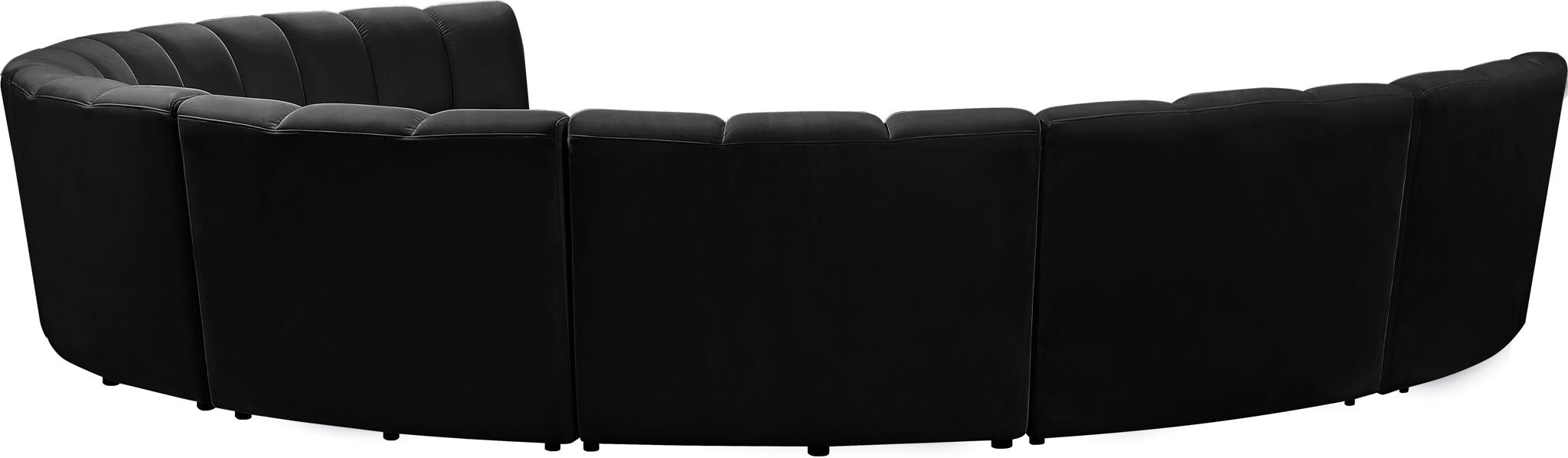 Infinity - 8 Piece Velvet Modular Sectional - Simple Home Plus