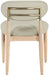 Riccio - Faux Leather Dining Side Chair (Set of 2) - Natural Frame - Simple Home Plus