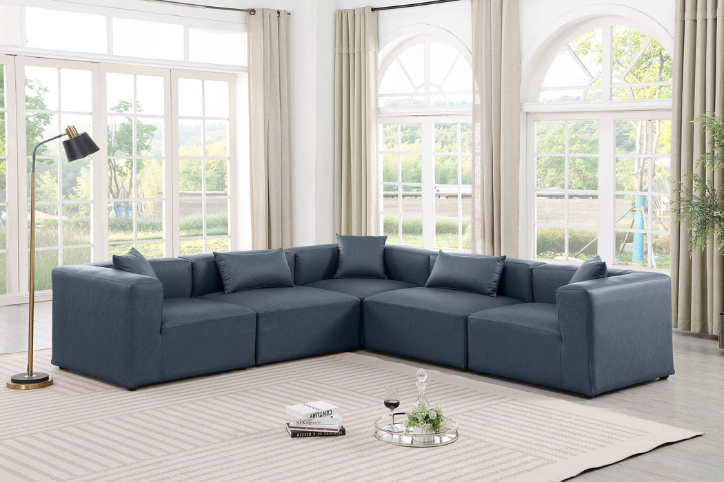 Cube - 5 Piece Modular Corner Sectional - Simple Home Plus