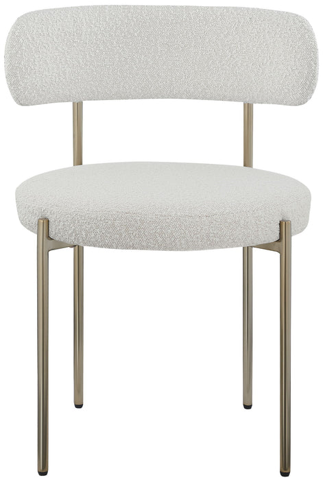Beacon - Boucle Fabric Dining Chair (Set of 2) - Simple Home Plus