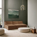 Shaggy - Fabric 3 Seat Modular Armless Sofa - Simple Home Plus