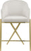 Xavier - Counter Stool with Gold Legs - Simple Home Plus