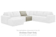 Next-Gen Gaucho - Armless Chair - Gray - Simple Home Plus