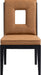 Gwendolyn - Faux Leather Dining Side Chair With Black Frame (Set of 2) - Simple Home Plus