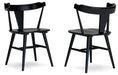 Gretlynn - Black - Dining Room Side Chair (Set of 2) - Simple Home Plus
