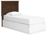Danabrin - Twin Panel Headboard - Brown - Simple Home Plus