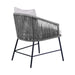 Ditas - Outdoor Patio Dining Chair - Black / Gray - Simple Home Plus