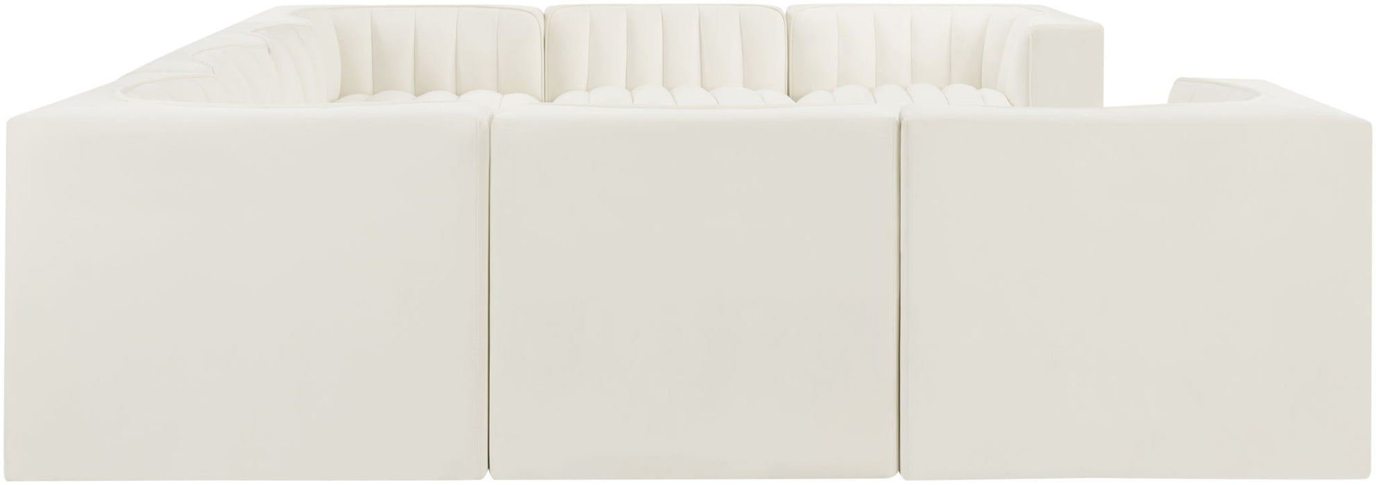 Rummi - Velvet Performance Fabric Upholstered Modular Sectional - Simple Home Plus