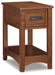 Breegin - Brown - Chair Side End Table - 1 Drawer - Simple Home Plus