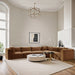 Shaggy - Fabric 6 Piece Modular Corner Sectional - Simple Home Plus