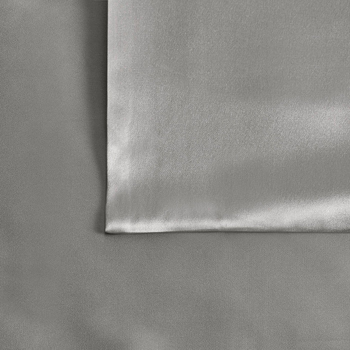 Silk - Queen Single Pillowcase - Gray - Simple Home Plus