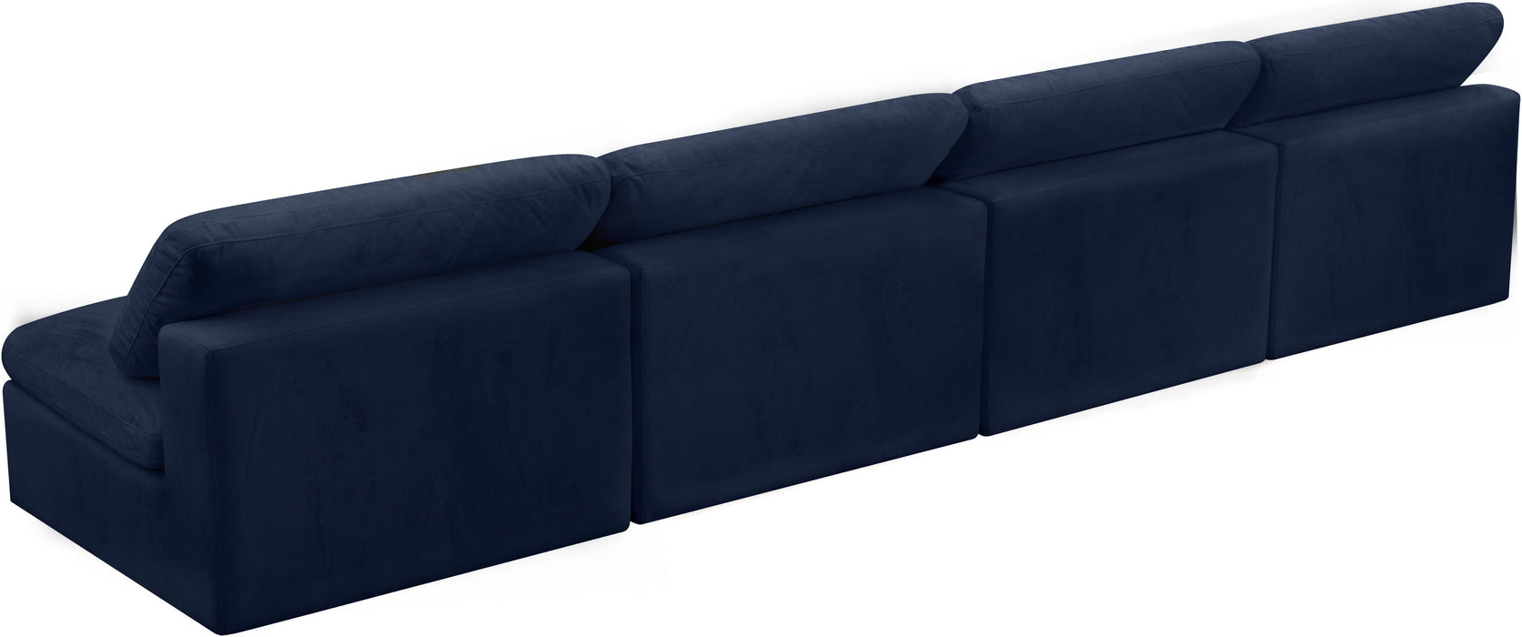 Cozy - Modular Armless 4 Seat Sofa - Simple Home Plus
