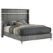 Lucia - Upholstered Wingback Bed - Simple Home Plus