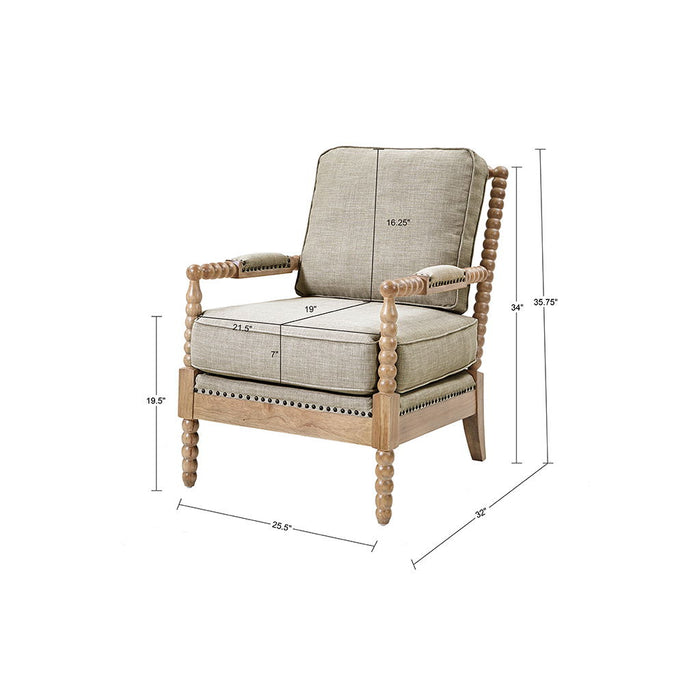 Donohue - Accent Chair - Light Gray - Simple Home Plus