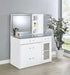 Flora - 2-Drawer Vanity Set With LED Mirror - Simple Home Plus