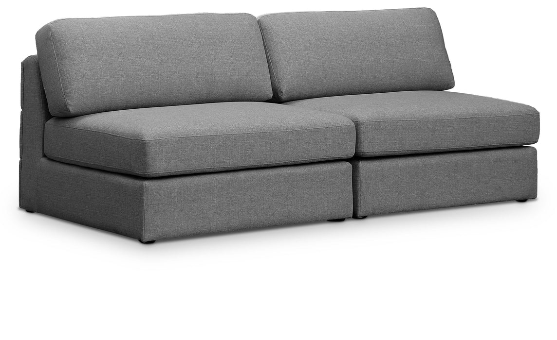 Beckham - Modular 2 Seat Armless Sofa - Simple Home Plus