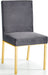 Opal - Dining Chair with Gold Legs (Set of 2) - Simple Home Plus