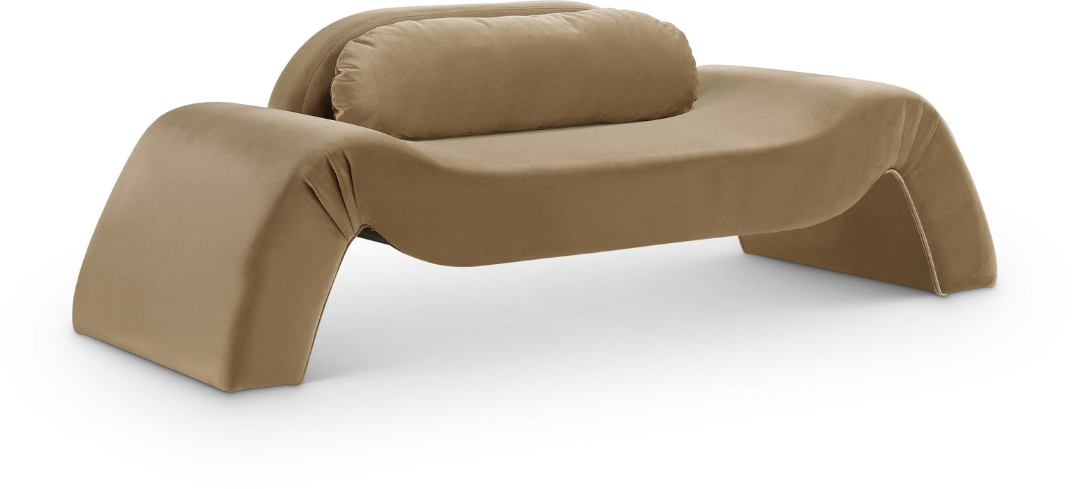 Austin - Velvet Loveseat - Simple Home Plus