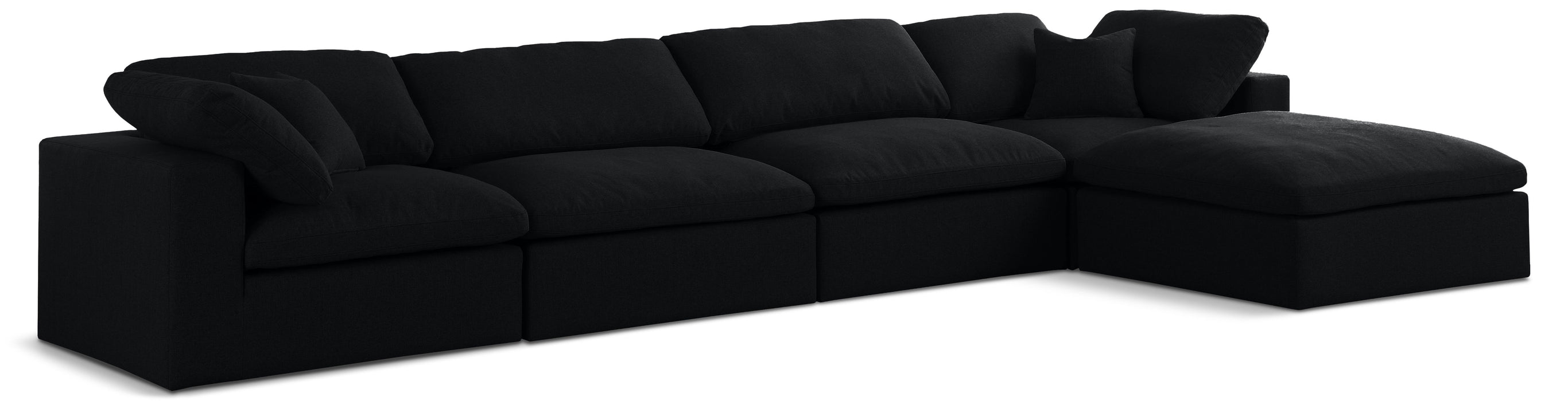 Serene - 5 Piece Modular Sectional - Simple Home Plus