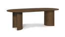 Caldra - Oak Veneer And Solid Wood Dining Table - Simple Home Plus