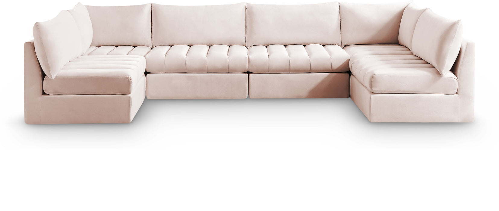 Jacob - Modular U-Shaped Sectional 6 Piece - Simple Home Plus